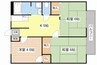 ユヌベルメゾンⅡ 3Kの間取り