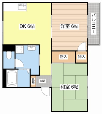 間取図 光善寺ハイツ
