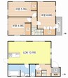 仰木の里東５丁目貸家 3LDKの間取り
