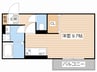 Reposer　Akane 1Rの間取り