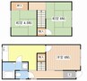 北新東町貸家 3Kの間取り