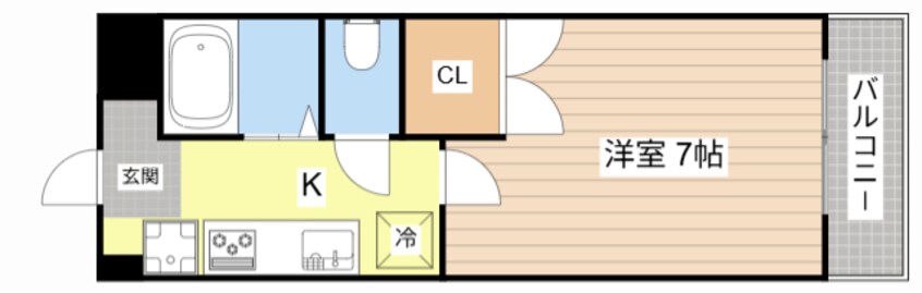 間取図 エルミナフラット南彦根