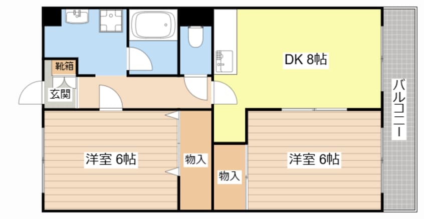 間取図 ロイヤルパレス