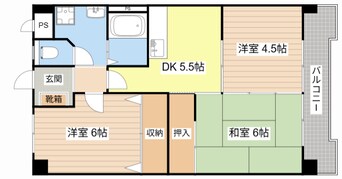 間取図 ウイング21