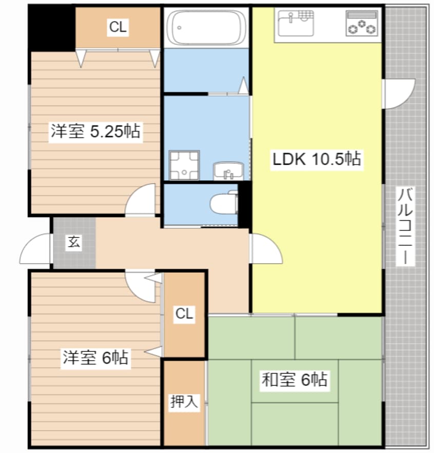 間取図 ファインヴィレッジ