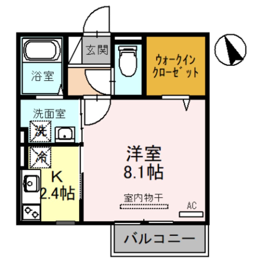 間取図 レークヴィラ