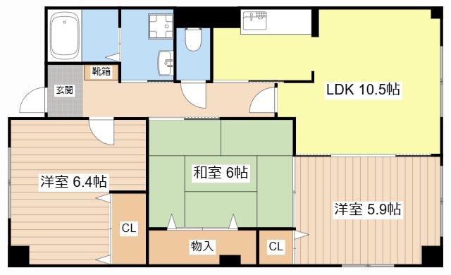 間取り図 パレ・シャルマン