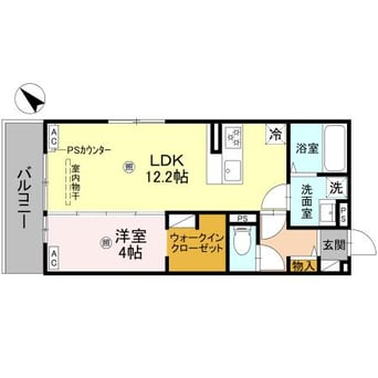間取図 D-ROOM平井B棟