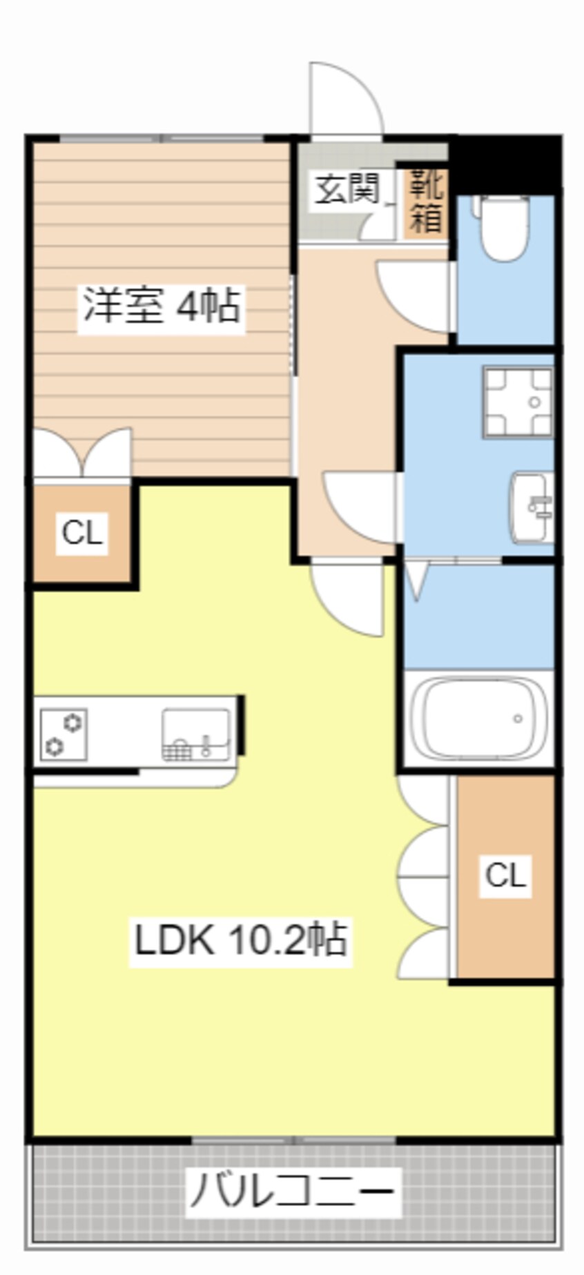 間取図 シャトーグランツァ