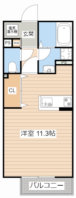 間取り図 ハイツエイトⅢ