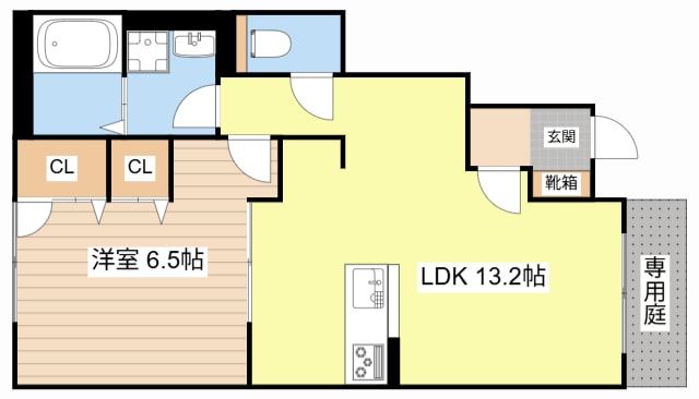 間取り図 クレール