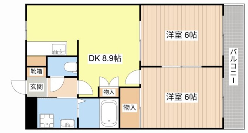 間取図 ヴィヴェール