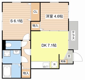 間取図 メゾン フローラ