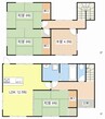 近江台貸家 4LDKの間取り