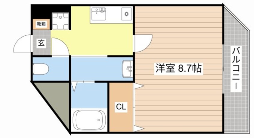 間取図 エスポワールOKD