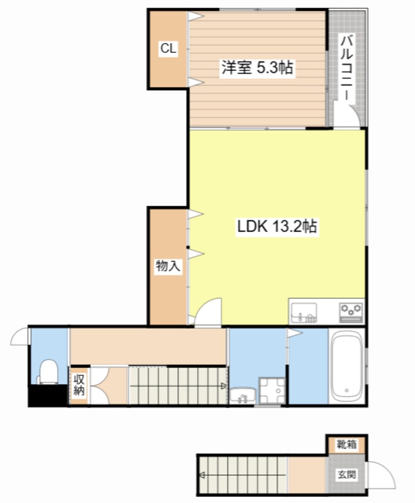 間取図 ガナドール