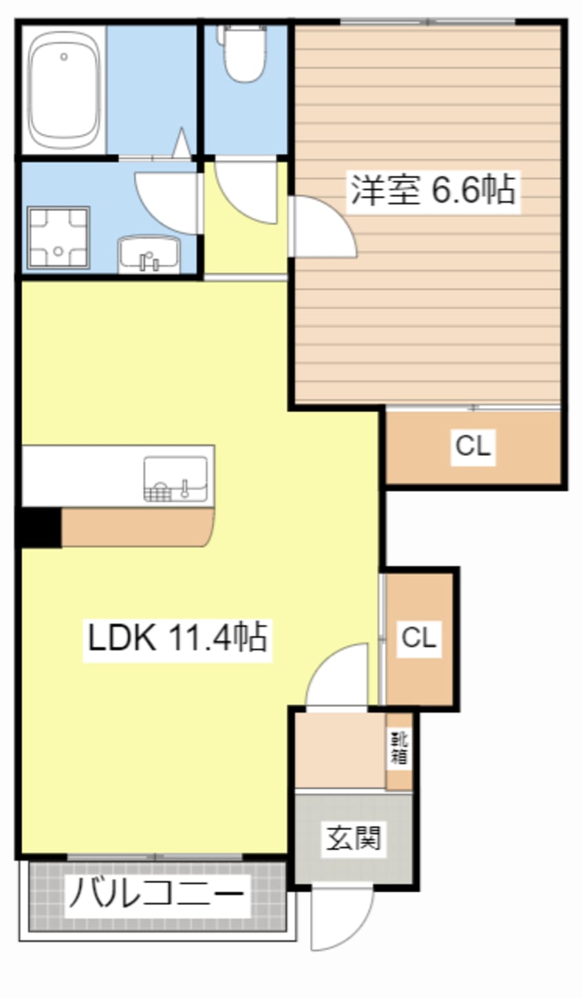 間取図 マミーユ