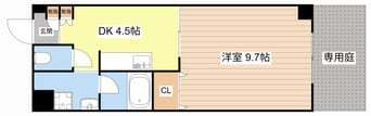 間取図 レキュリーブルー