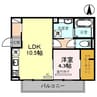 Ｇｒａｃｅ Ｈｅａｒｔ 1LDKの間取り