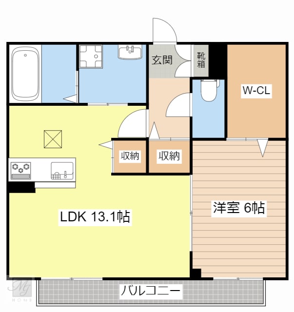 間取り図 ヴィラ・カリーノ