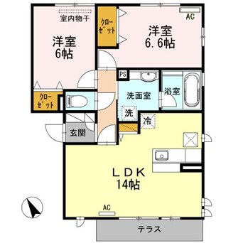 間取図 グランシャリオ