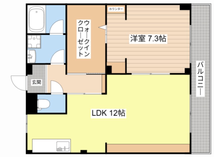 間取図 グリーンハイツ小柿