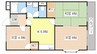 Limpia末広 3Kの間取り