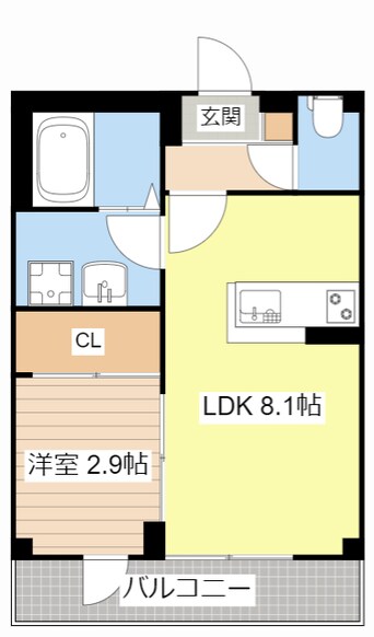 間取図 ベルメゾンFⅡ