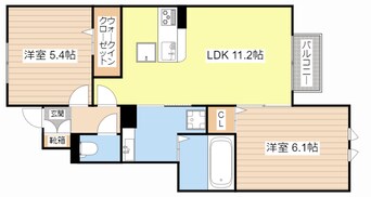 間取図 Laule’a 守山