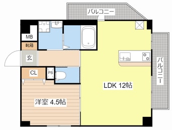 間取図 ロイヤルレジェンド西大津弐番館
