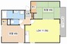 パークハイム 2LDKの間取り