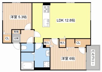 間取図 ベルリード平田町