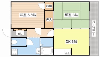 間取図 レイク・ウエストＨａｎａ