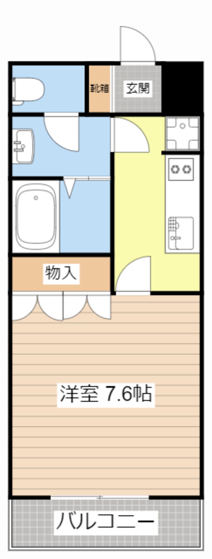 間取図 シャトーグリーンⅡ