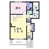 ＮＢＪ　コンチェルト 1LDKの間取り
