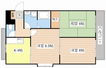 間取図 エクシード西大津