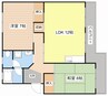 エイトハイツ坂本 2LDKの間取り
