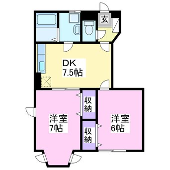 間取図 レモンハートⅡ