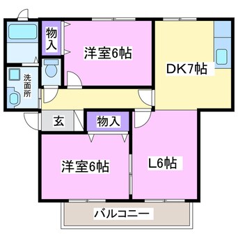 間取図 ソフィア鷲巣