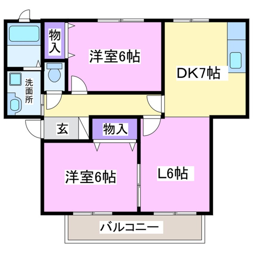 間取図 ソフィア鷲巣