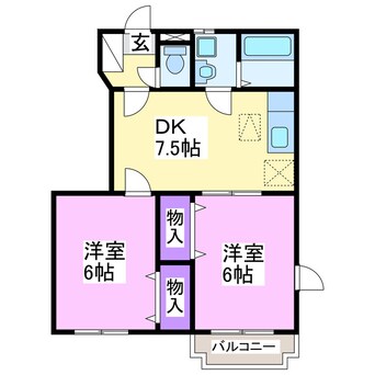 間取図 サンフラワーパレスⅠ