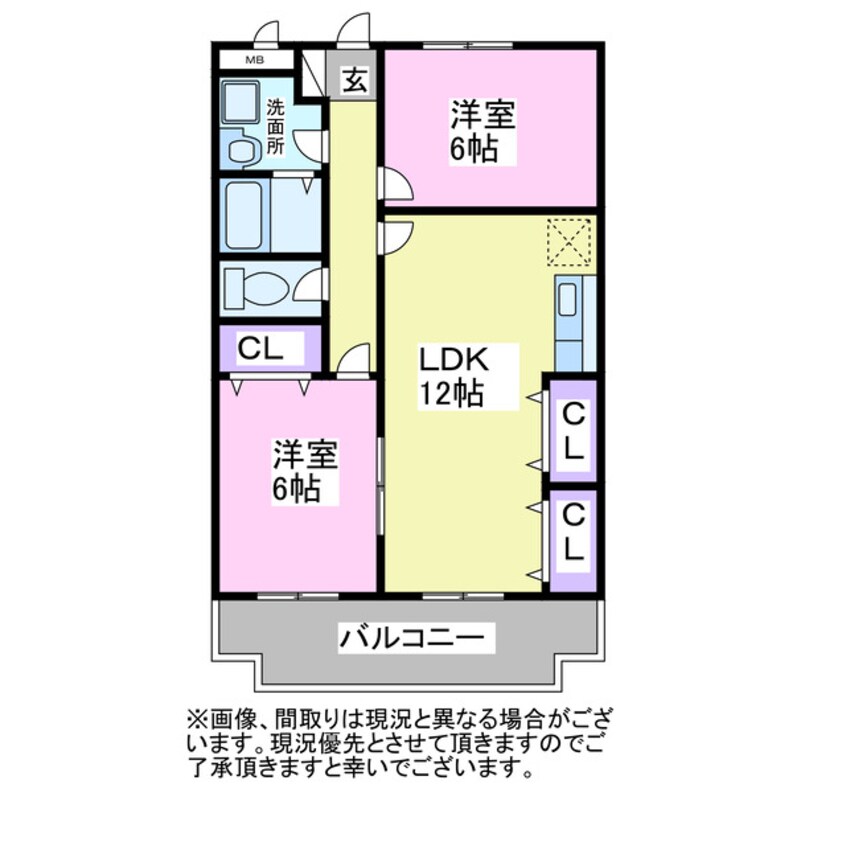 間取図 カーサマサ