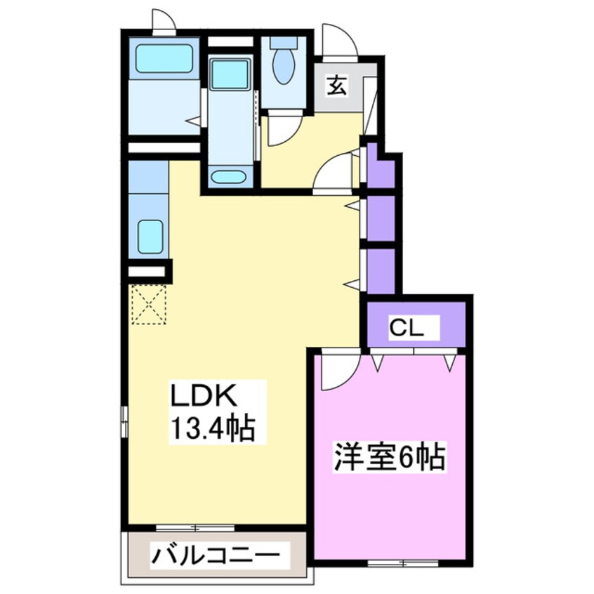 間取図 カレントハウス