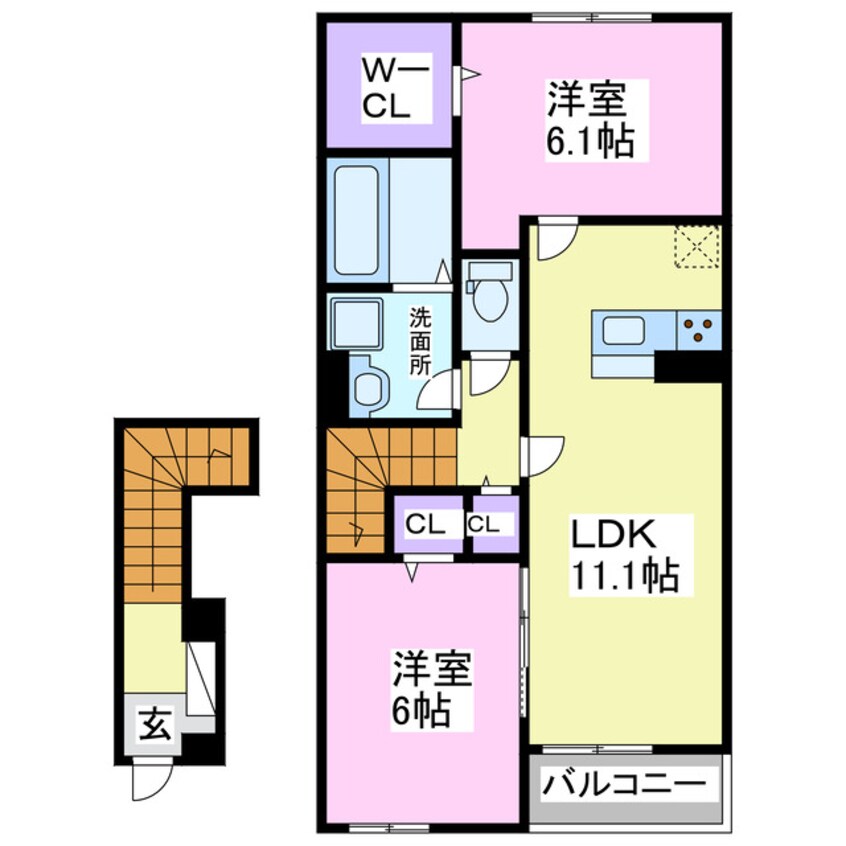 間取図 フューチャー1