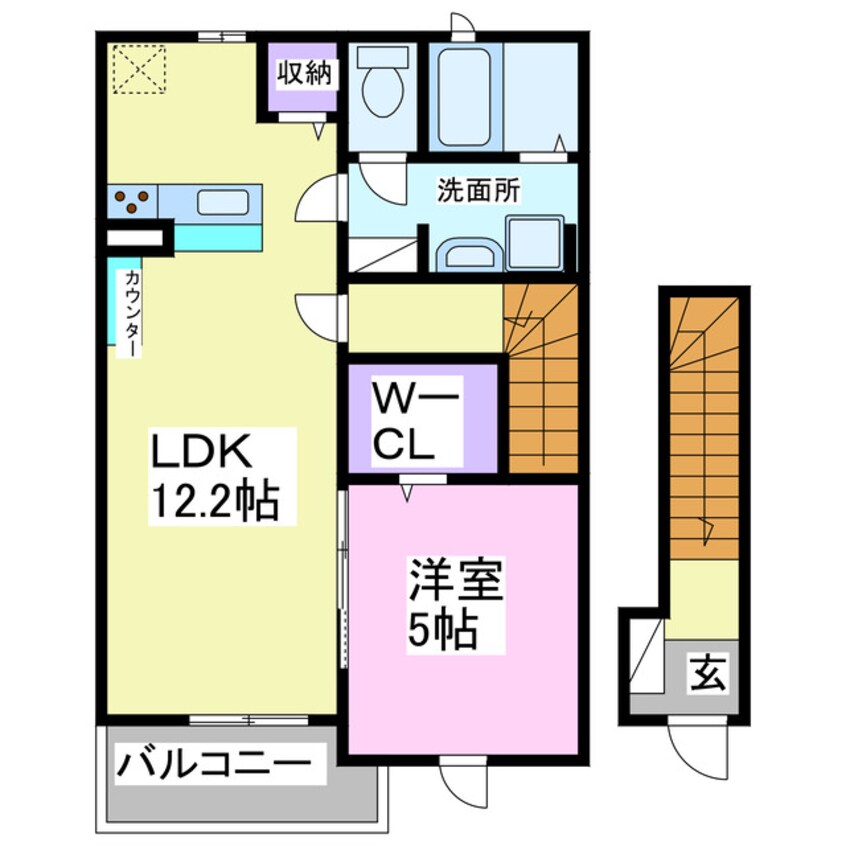 間取図 サンヴェール緑町