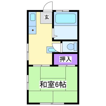 間取図 ビバーチェⅡ　A棟