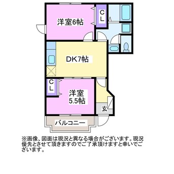 間取図 フィオーレⅢ