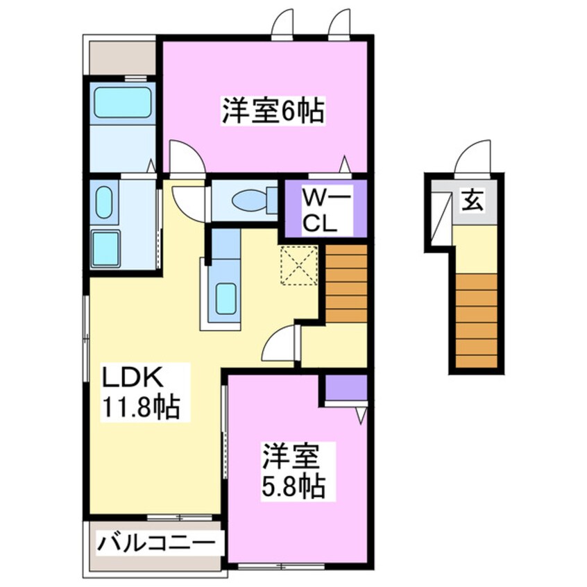 間取図 サングランス