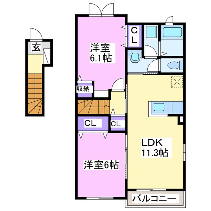 間取図 エスポワール