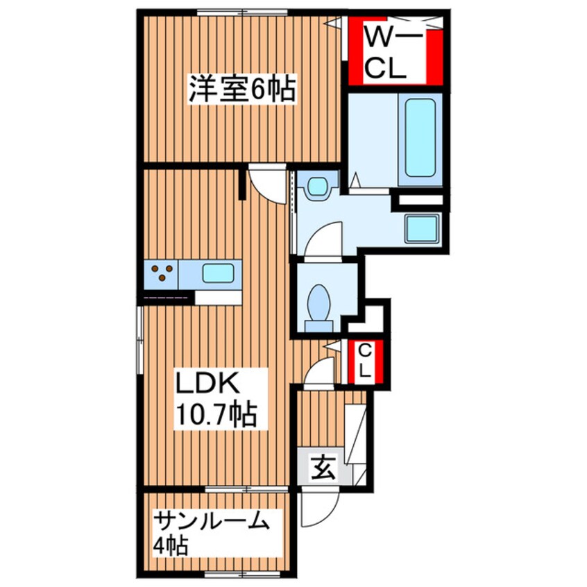 間取図 エスポワール